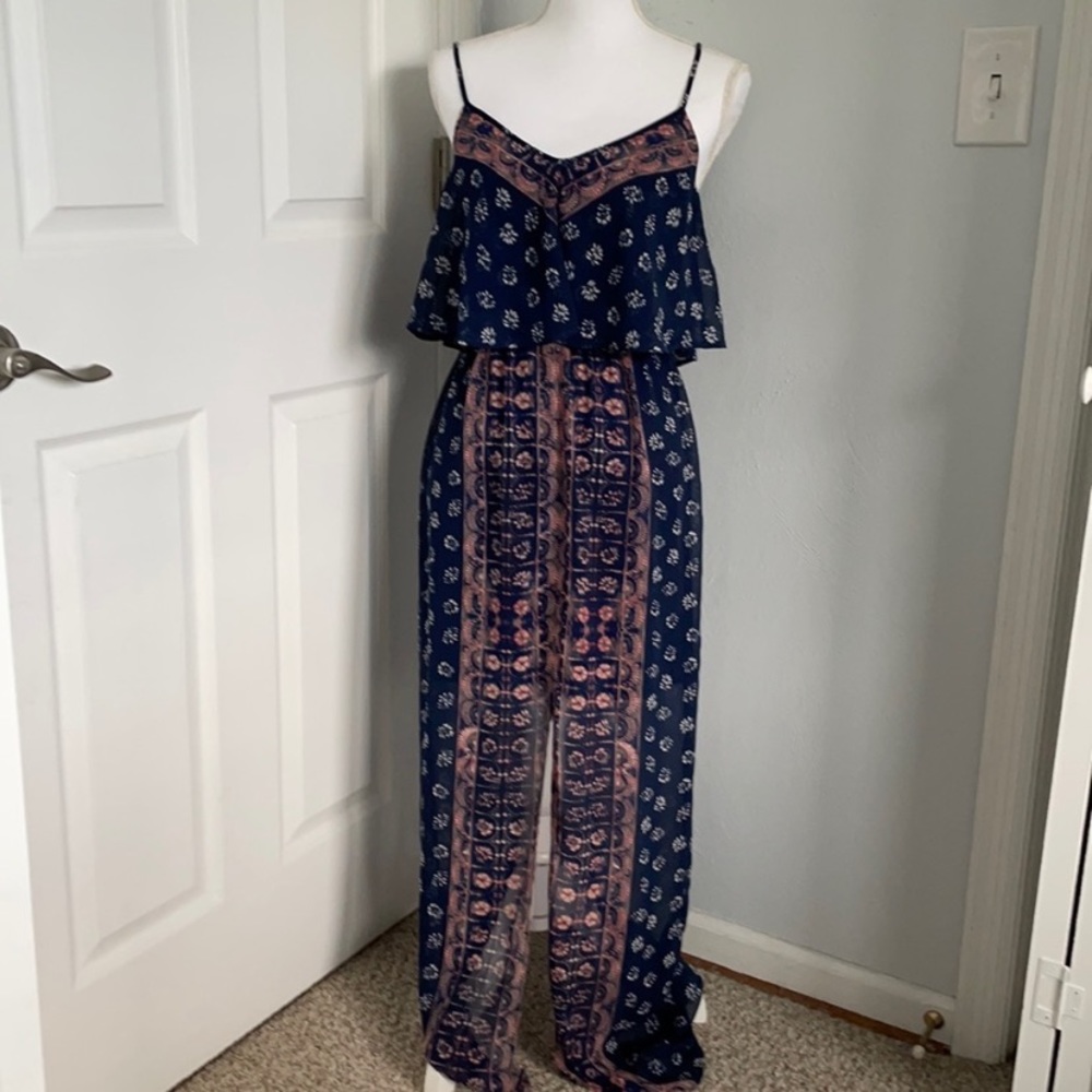 Express Printed Maxi Dress Size XS